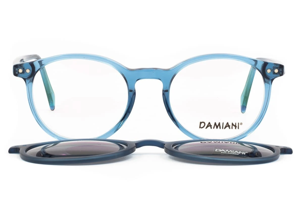 Occhiali Da Vista DAMIANI Mas148 483 Con Clip On Polarizzata 1 Occhiali Da Vista DAMIANI Mas148 483 Con Clip On Polarizzata