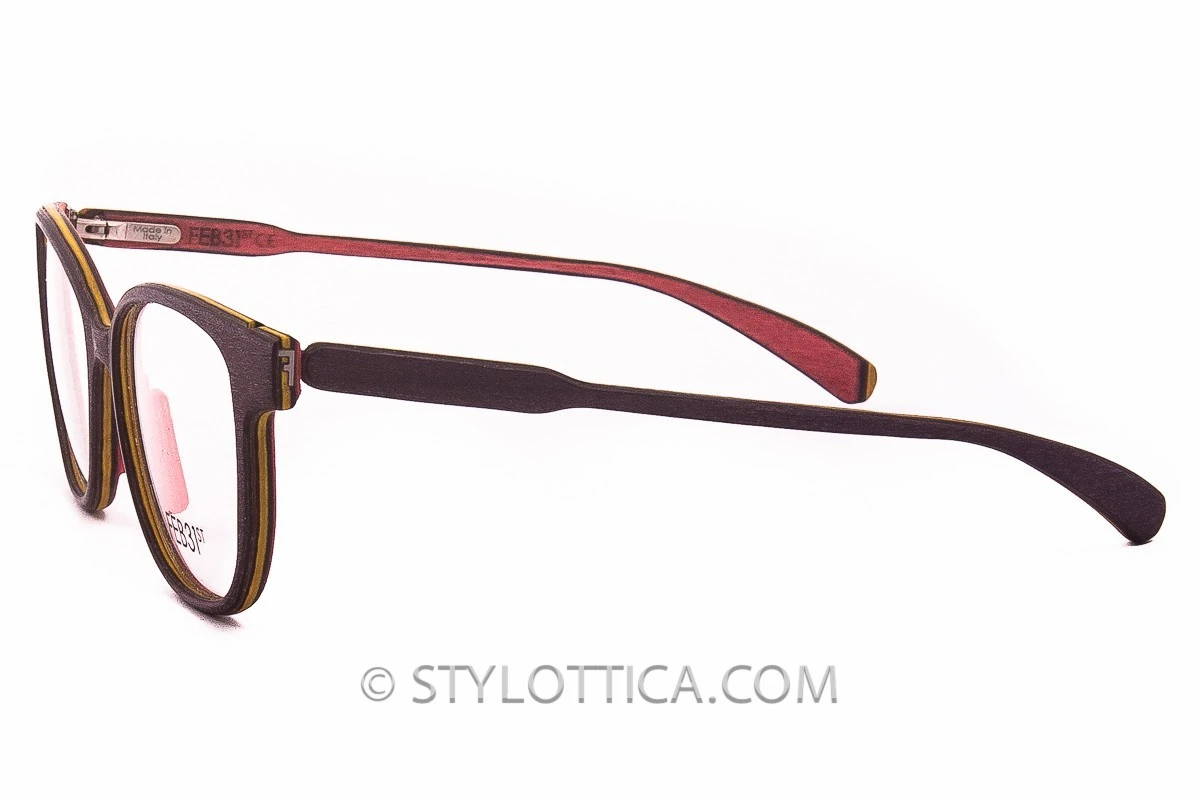 Occhiali Da Vista In Legno FEB 31st Noel P000113c09 2 Occhiali Da Vista In Legno FEB 31st Noel P000113c09 - immagine 2