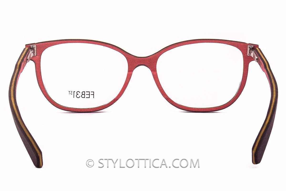 Occhiali Da Vista In Legno FEB 31st Noel P000113c09 3 Occhiali Da Vista In Legno FEB 31st Noel P000113c09 - immagine 3