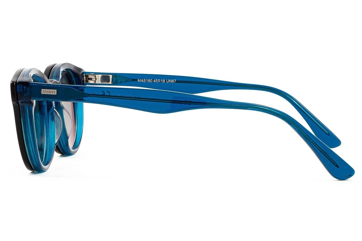 Occhiali Da Vista Per Bambini DAMIANI Mas180 Un87 Con Clip Sole 4 Occhiali Da Vista Per Bambini DAMIANI Mas180 Un87 Con Clip Sole - immagine 4