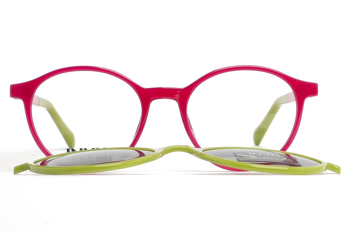 Occhiali Da Vista Per Bambini INVU IG42417 C Clip Sole 1 Occhiali Da Vista Per Bambini INVU IG42417 C Clip Sole