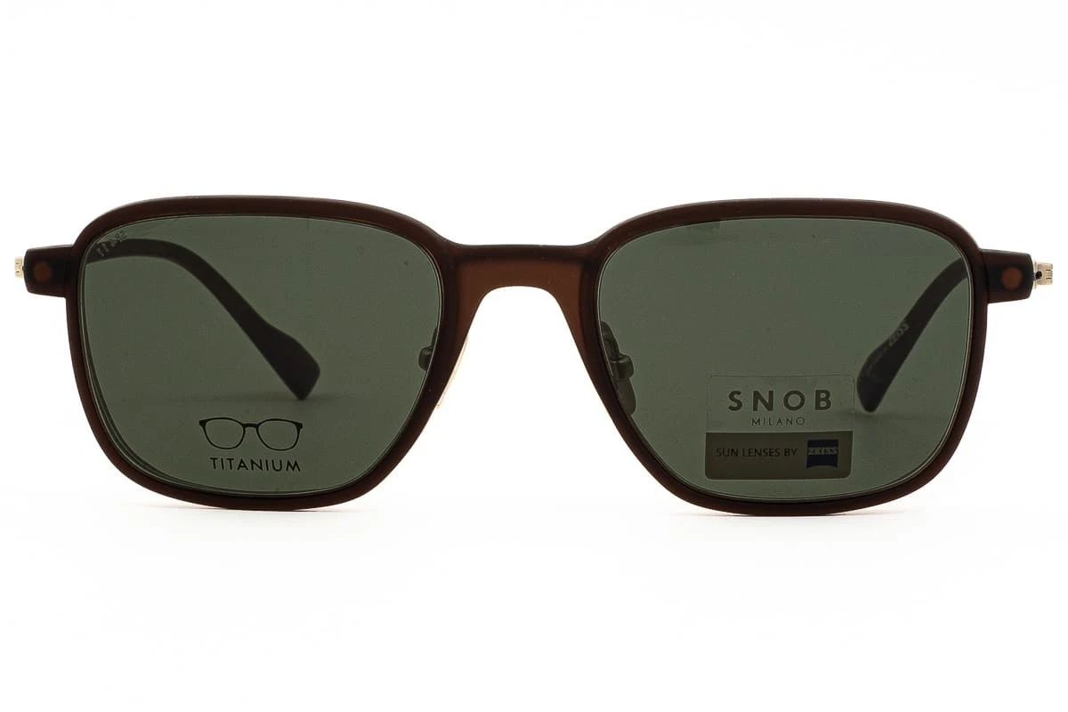 Occhiali Da Vista SNOB MILANO Special IV Snv171tc02 Con Clip Sole 2 Occhiali Da Vista SNOB MILANO Special IV Snv171tc02 Con Clip Sole - immagine 2