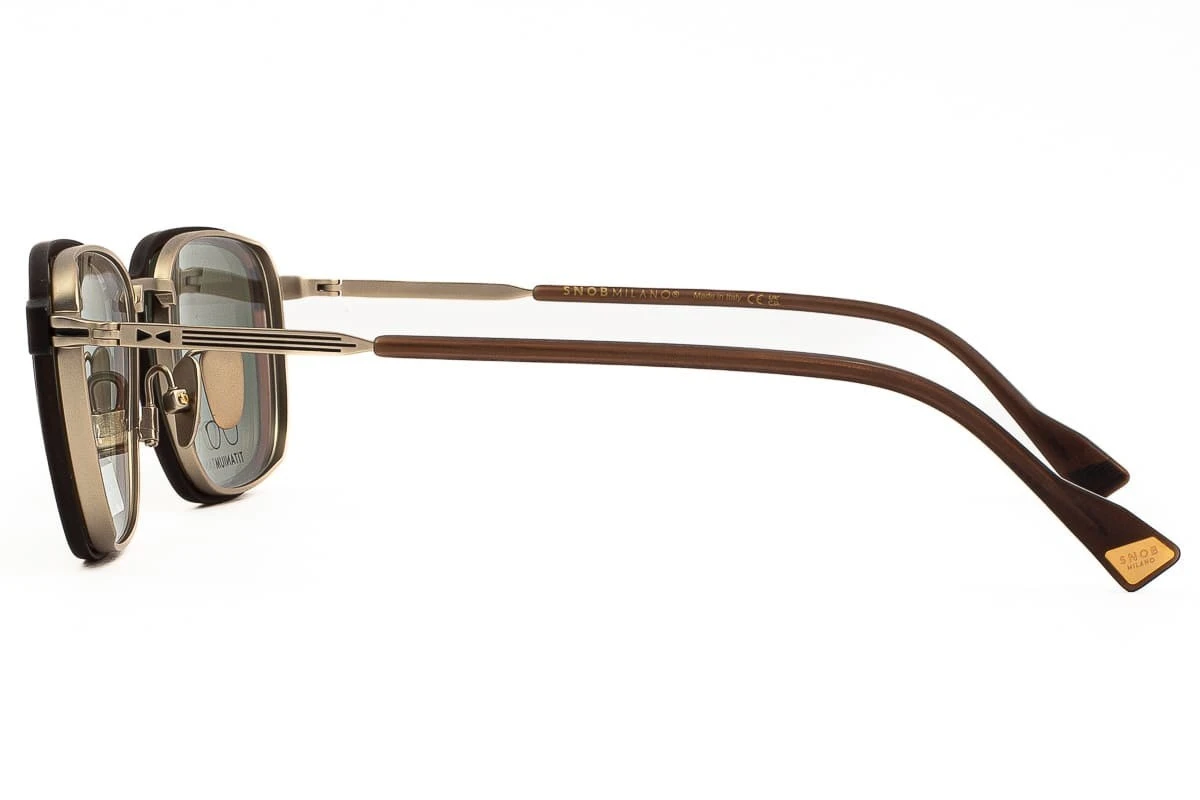 Occhiali Da Vista SNOB MILANO Special IV Snv171tc02 Con Clip Sole 4 Occhiali Da Vista SNOB MILANO Special IV Snv171tc02 Con Clip Sole - immagine 4