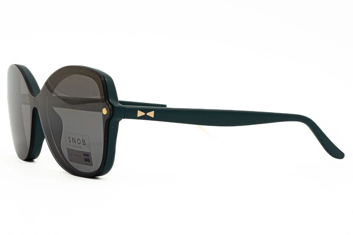 Occhiali Da Vista SNOB MILANO Tigresse Snv166c07 Con Clip Sole 3 Occhiali Da Vista SNOB MILANO Tigresse Snv166c07 Con Clip Sole - immagine 3